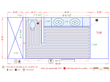 Floor Heating System Planning